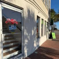 Store display of Japanese collectibles
